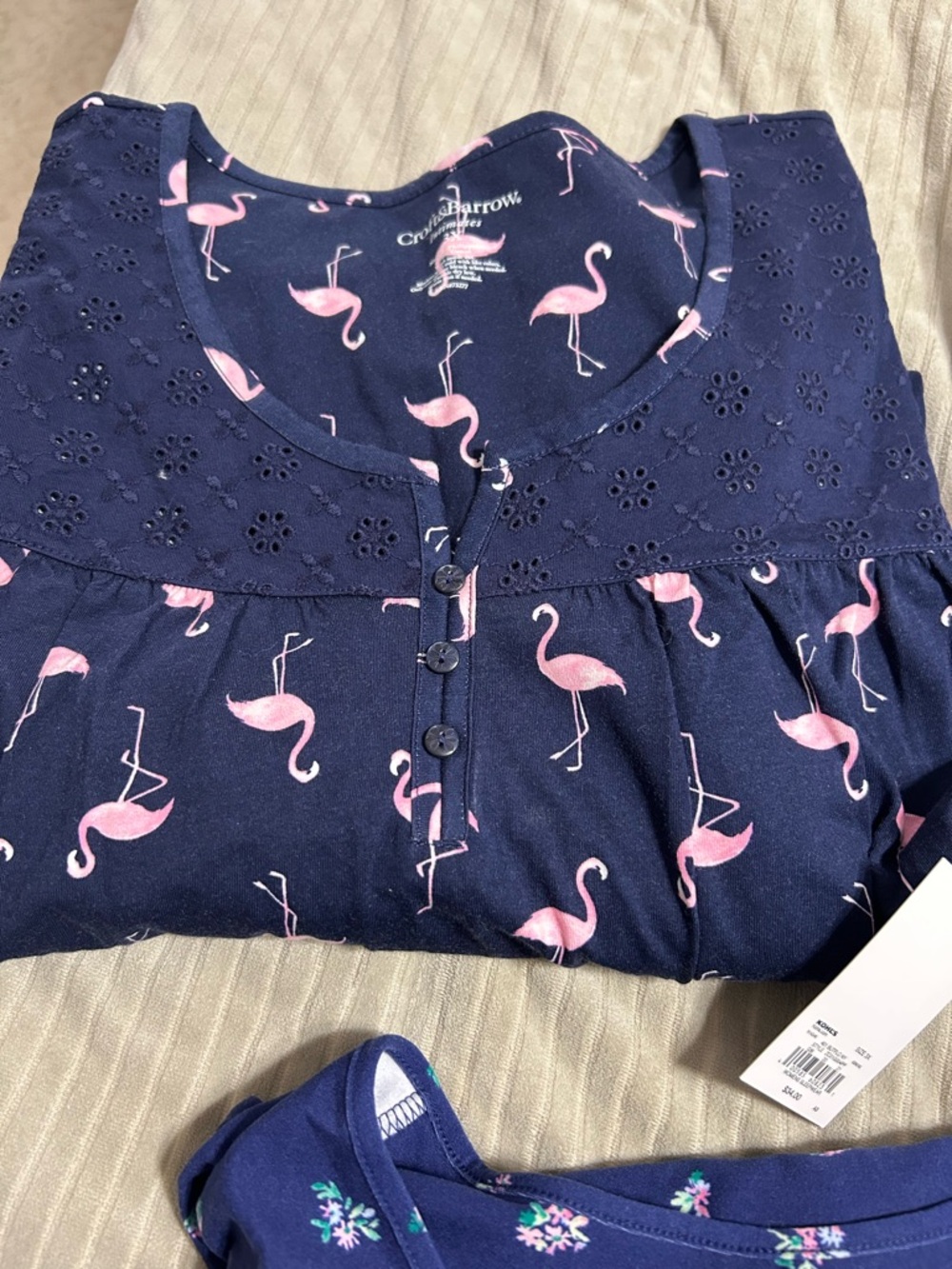 3 NWT Women's Kohl’s Croft & Barrow Intimates Night Gowns SIZE 3XL - Picture 13 of 13